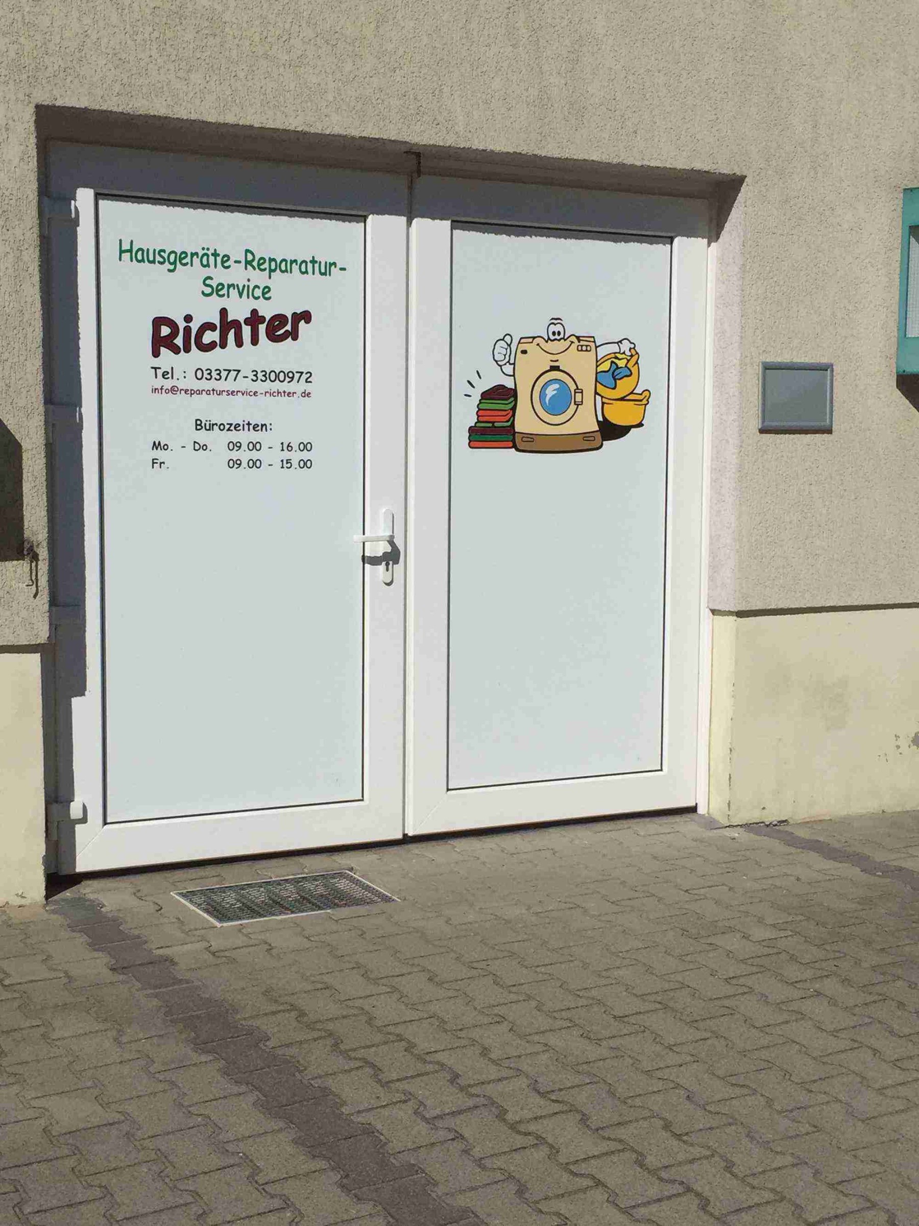 Hausgeräte Kundendienst Zossen Reparaturservice Richter