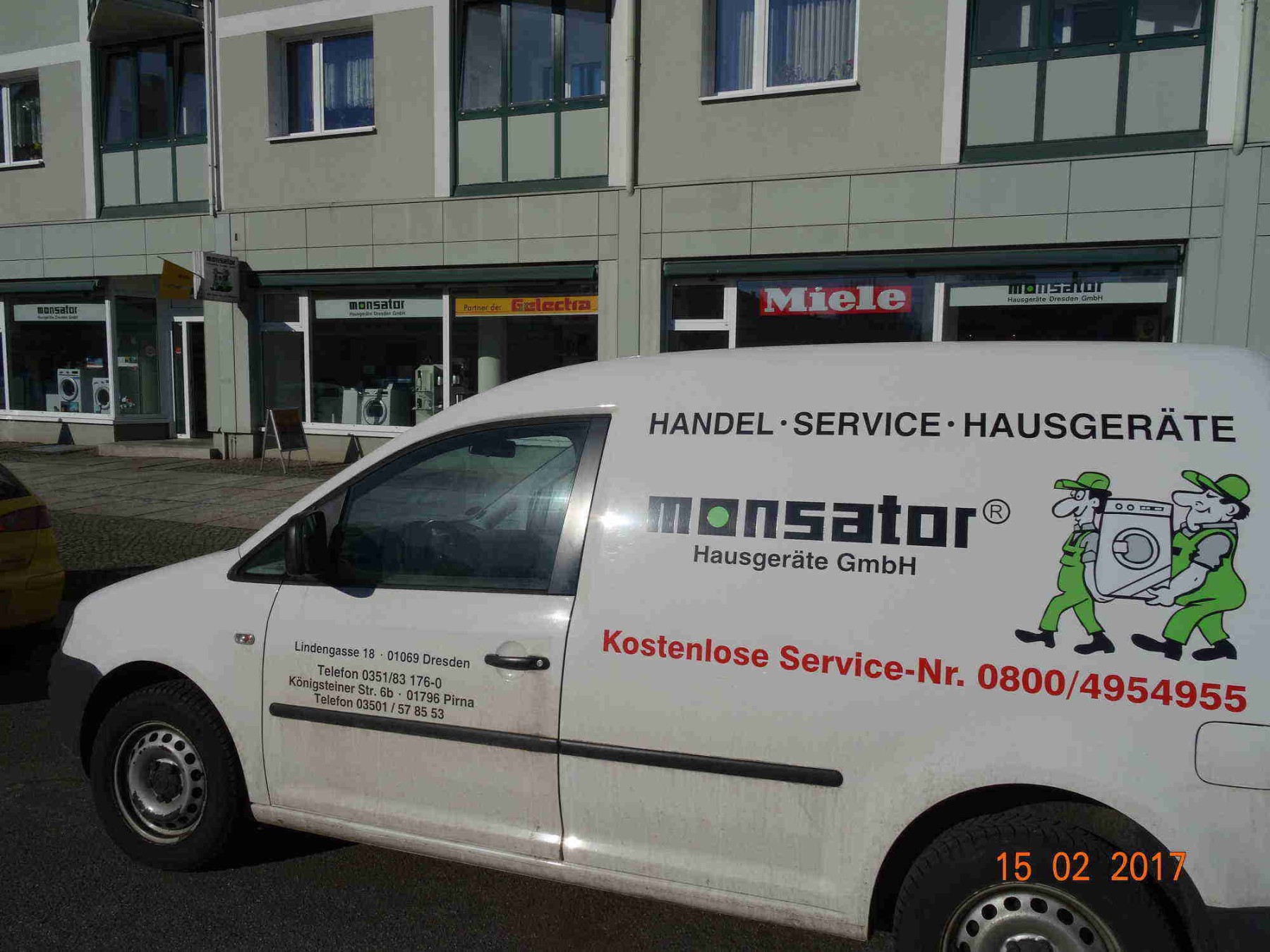 Reparatur Kundendienst Dresden-Seevorstadt - Monsator Hausgeräte